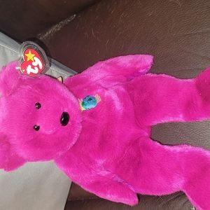 1999 2000 Millennium Bear TY rare mint